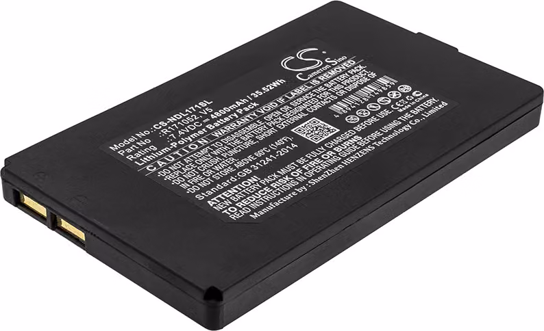TECHTEK Batteria compatibile con [Ideal] SecuriTEST IP sostituisce R171052, per V5