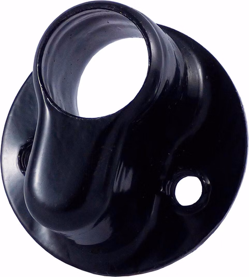 Scudo ez. finitura nera. ø42x26mm. ifam
