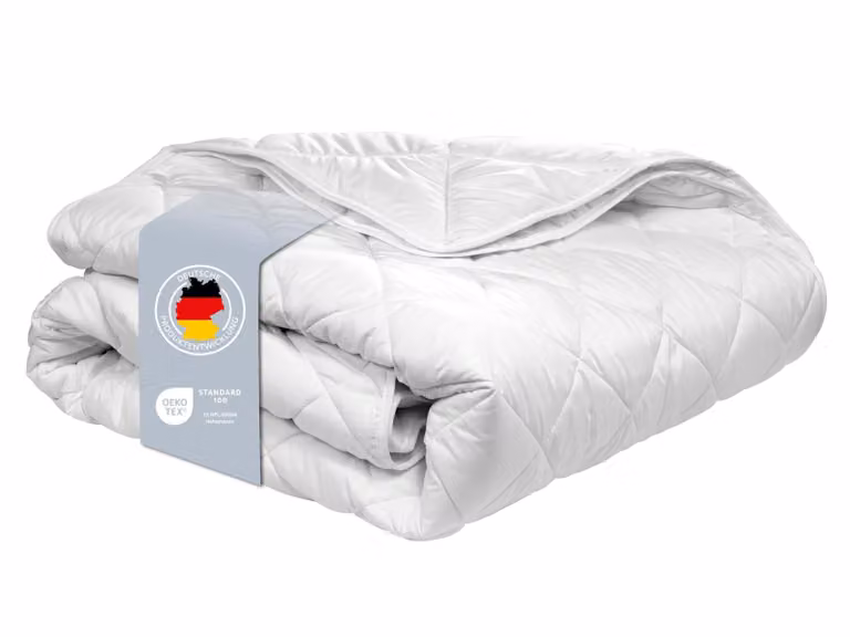 piumino 4 stagioni | 135 x 200 cm | XDREAM Pure | 2 trapunte abbottonate insieme