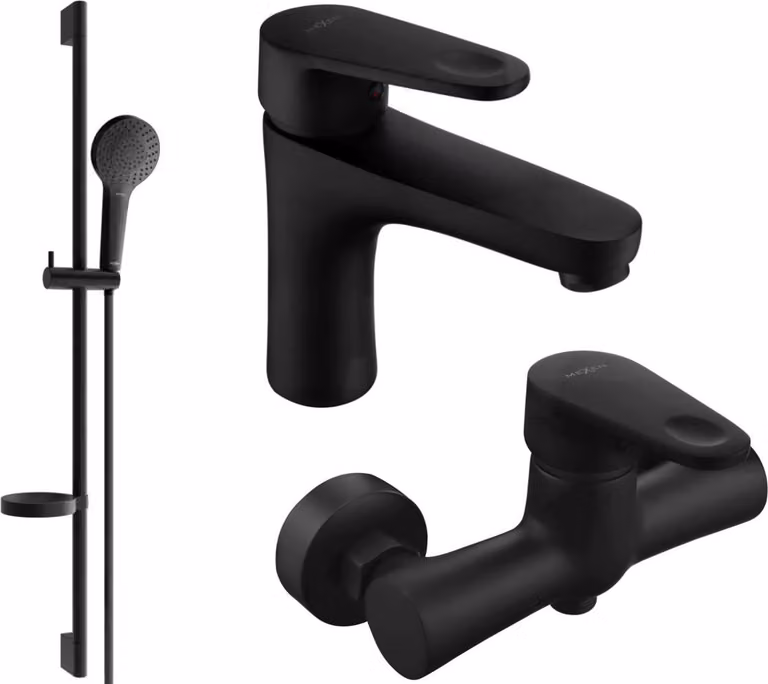 Mexen Kama DS05 set doccia, nero - 72504DS05-70
