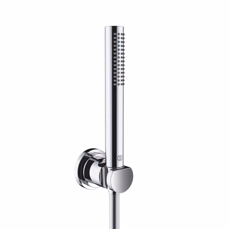 KLUDI NOVA FONTE Classic Set de douchettes pour baignoire 1S, chrome, 2085005-25, 2085005-25