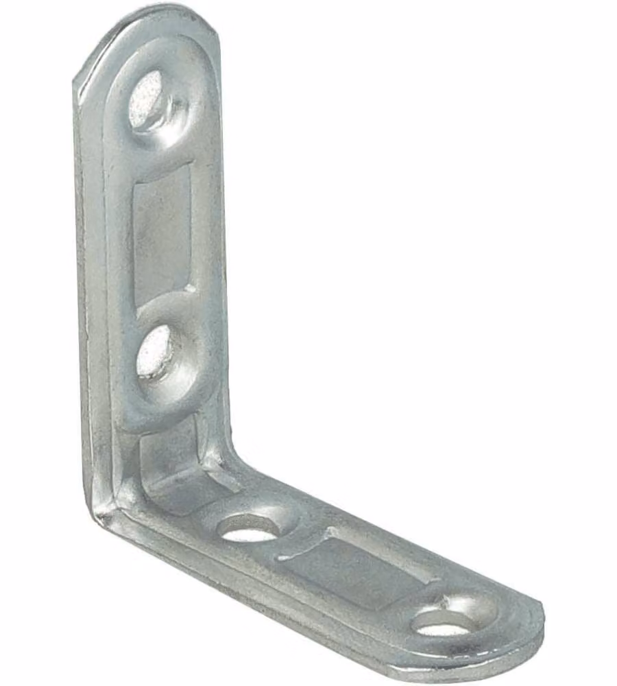 Mobila Lastrine Giunzione Angolo Stondate Bianco 20x20 mm 4 Pezzi