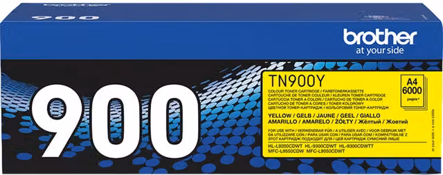 Brother TN-900Y cartuccia toner 1 pz Originale Giallo