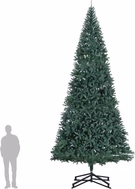 Albero di Natale Artificiale con Base Verde 500 cm PVC 42000877