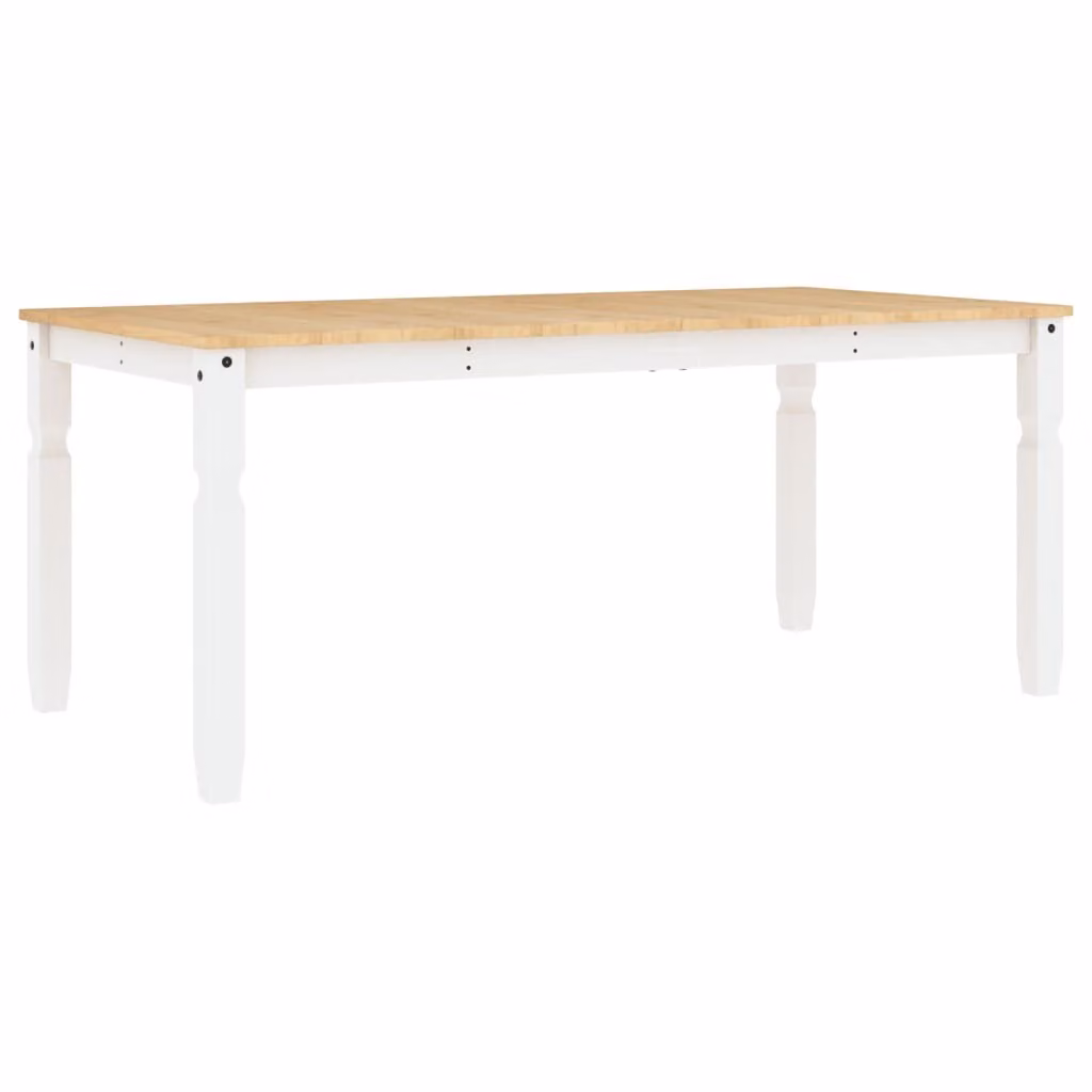 Tavolo da Pranzo 180x90x75 cm in Legno Massello di Pino