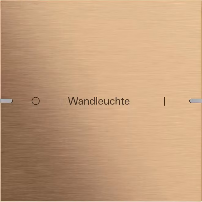 Set di maniglie Gira Wippen 1f, sensore a sfioramento, 4,95, bronzo, 503138