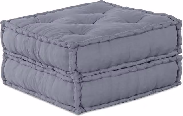 Unit¨¤ di Divano Modulare 2 pz Grigio 140 x 70 x 36 cm Tessuto CFW2448356