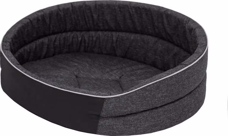 Cuccia ovale per cani - 45 x 30 cm - lavabile, resistente, elegante | Pillowprim