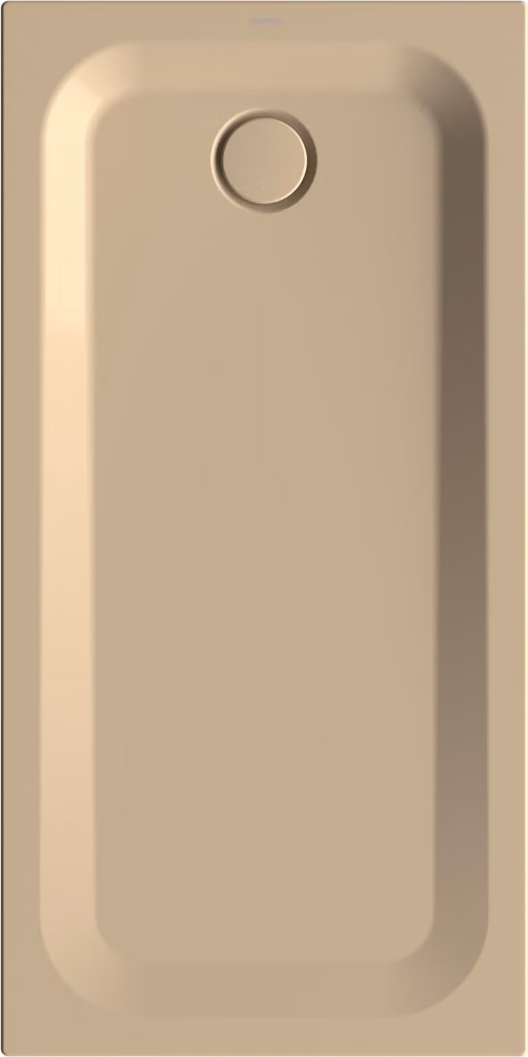 BetteUltra receveur de douche rectangulaire avec support de baignoire minimum, 1400x700x35mm, 5824-003T1, 5824-003T1