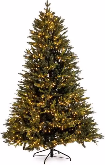 Albero di Natale con Luci Led Artificiale Berkshire Bizzotto Altezza (cm): 210 cm