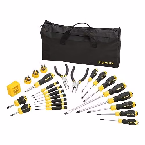 Stanley Set Giraviti per Meccanica, 39 Pezzi