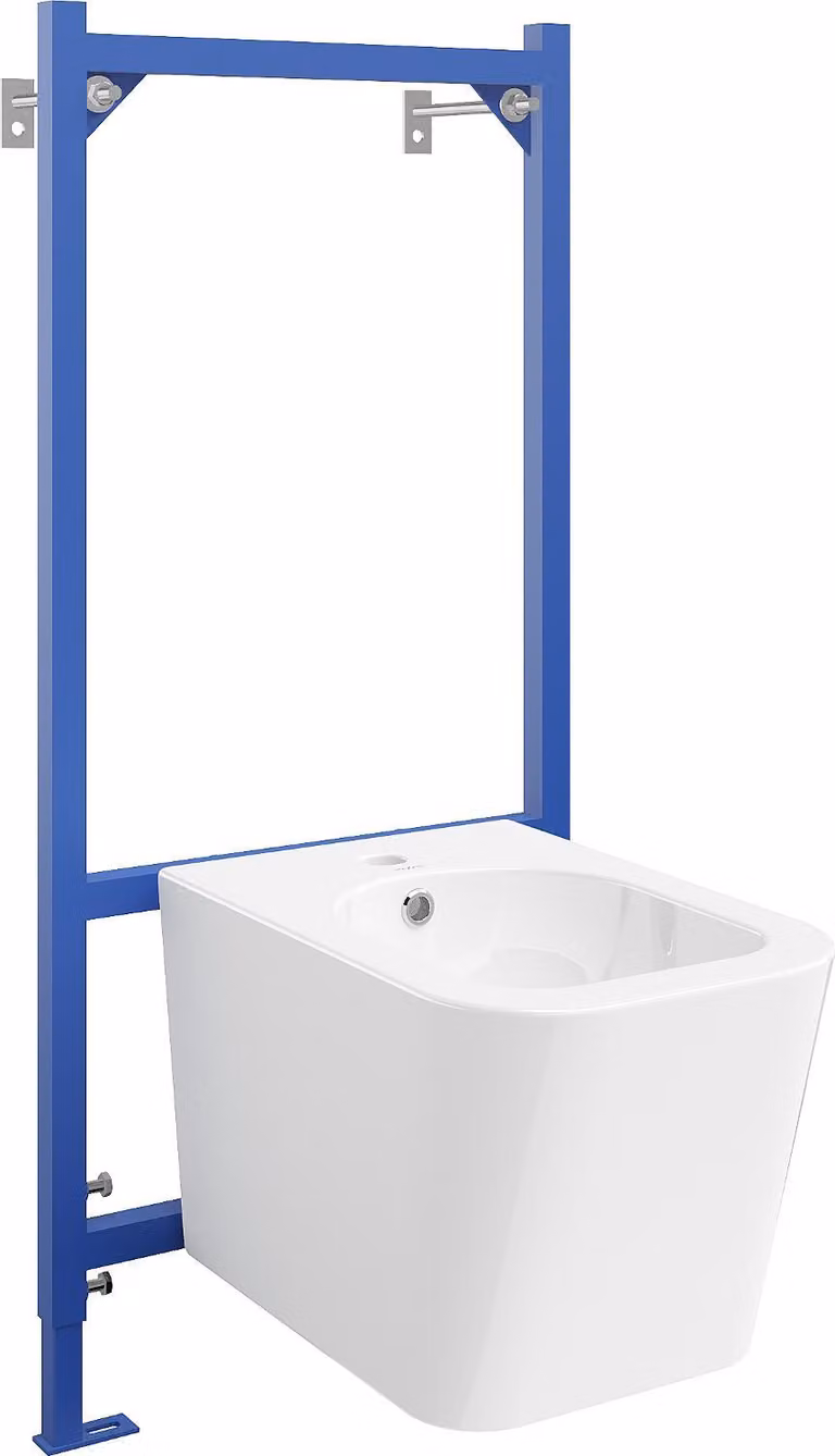 Mexen set ad incasso bidet telaio Fenix B con bidet Teo, bianco - 69935855100