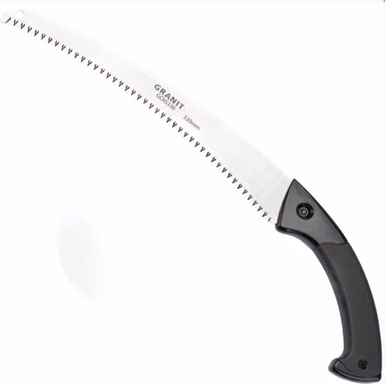 Sega per rami Granit GSHS330 – Sega manuale professionale con impugnatura ergonomica, lama da 330 mm