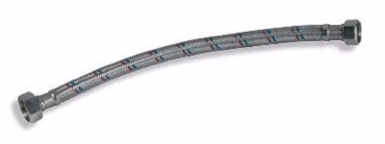 tubo in acciaio inox M1/2 "x3/8" 150cm