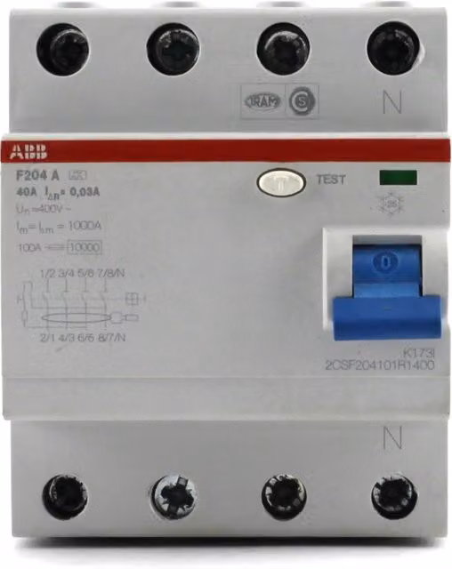 Differenziale puro CLASSE A 0,03A 4 moduli 40A