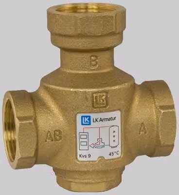 Valvola Anticondensa Modello LK823 F. 1 in Ottone Colore Oro