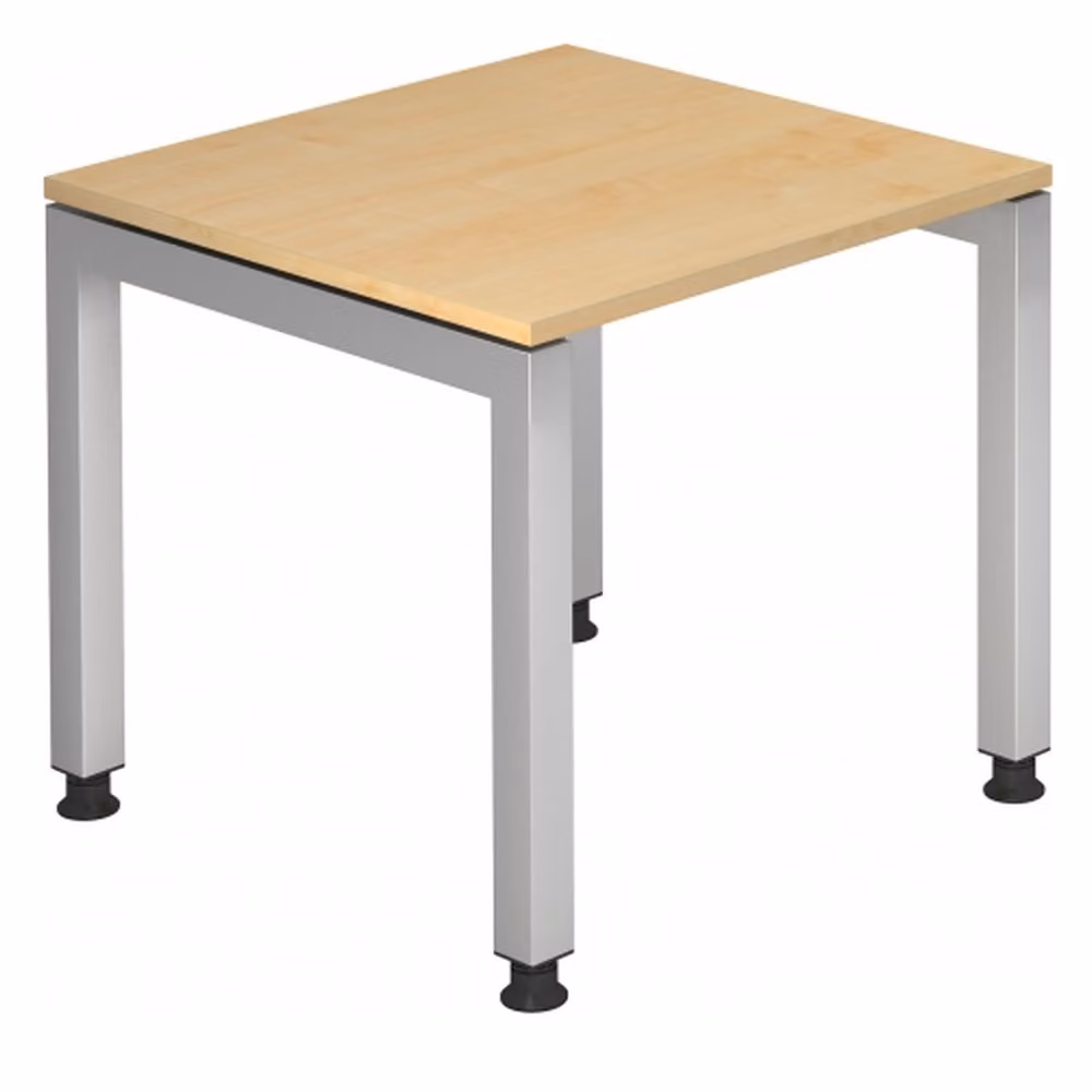HAMMERBACHER JS08 höhenverstellbarer Schreibtisch ahorn rechteckig