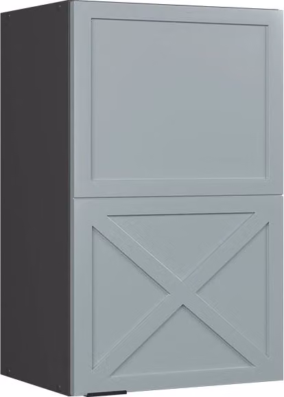 Pensile da cucina Vicco Fame-Line Blu-grigio chiaro/Antracite L: 45 cm