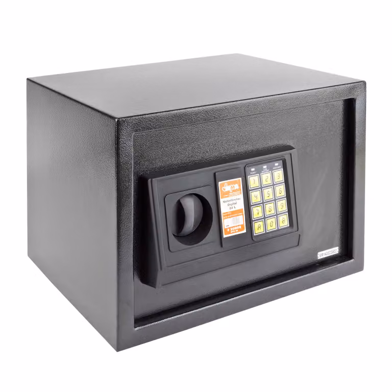 Cassaforte per mobili Digital 22 L. LxPxH: 35x25x25 cm