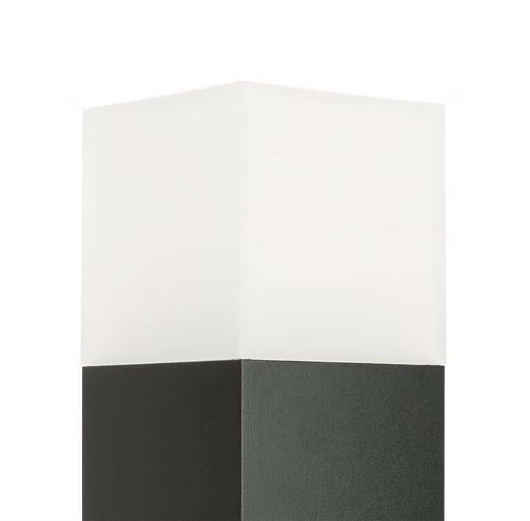 Palo luminoso 100 cm 1xE27 nero IP44 SU-MA Cube CB-MAX 1000 BL