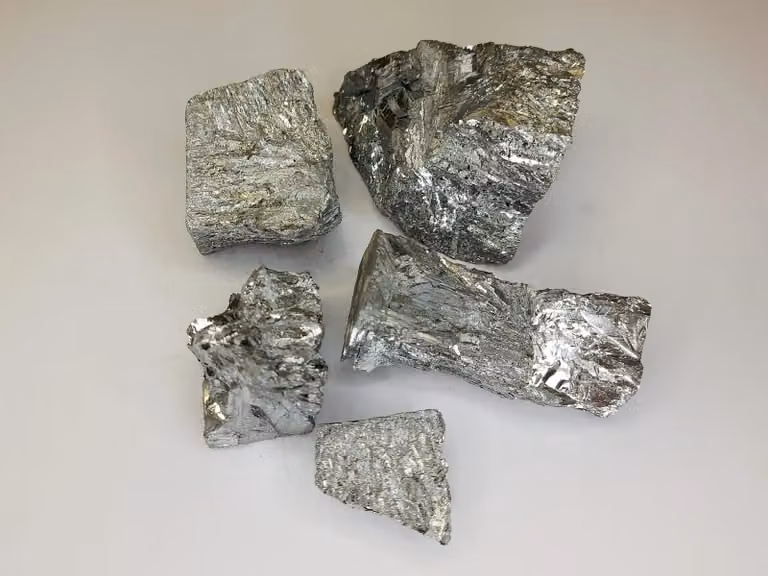 Antimonio, purezza 99,65%, in frammenti, peso: 1 kg