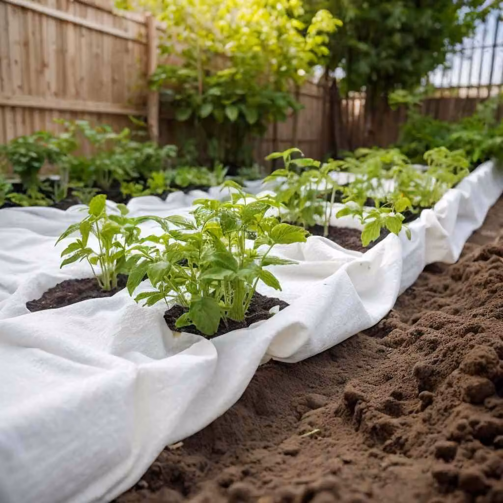 Membrana Geotessile in Fibra di Poliestere vidaXL Bianca per Giardino Ornamentale 1 x 50 m