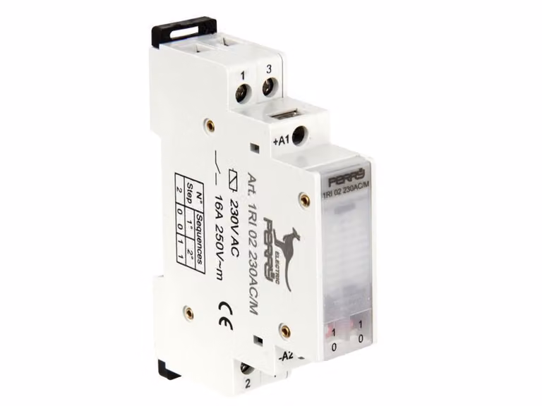 Interruttore a impulso PERRY 1RI02230AC/M, 230 V~, 2 contatti