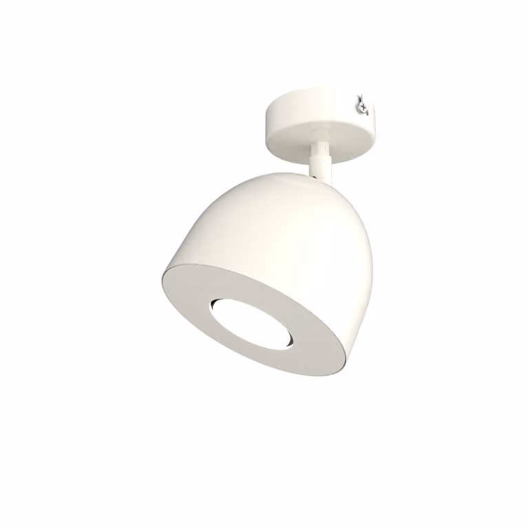 Lampada Da Soffitto Campanella 1X Monocolore Lucida