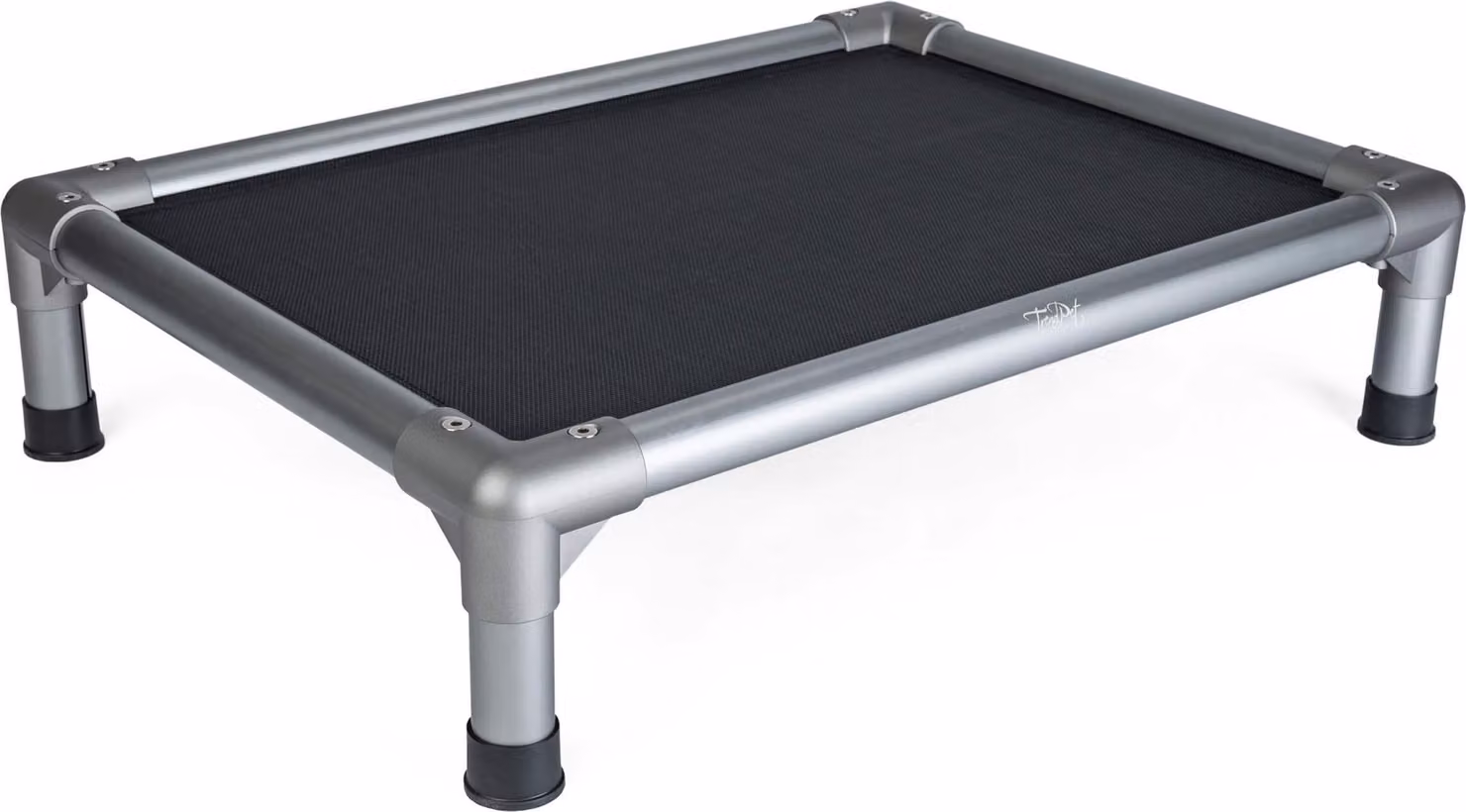 TrendPet HighBed letto alto per cani grigio (75x55x18cm)