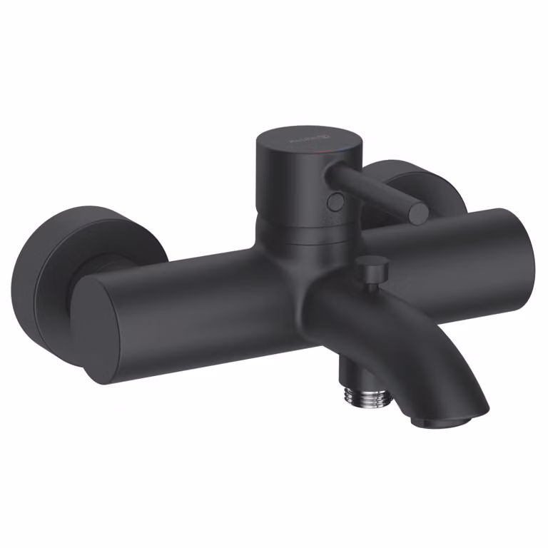 KLUDI BOZZ Mitigeur monocommandé pour bain et douche, montage mural, 386913976, 386913976