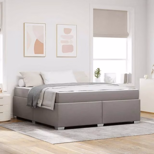 Struttura letto Talpa vidaXL in tessuto beige o grigio L/P: 180 x 200 cm – 1