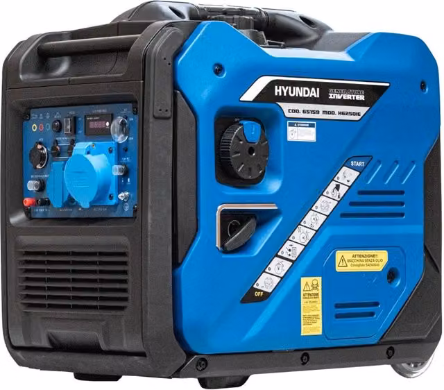 Generatore Inverter Portatile Silenziato Hyundai Colore Blu