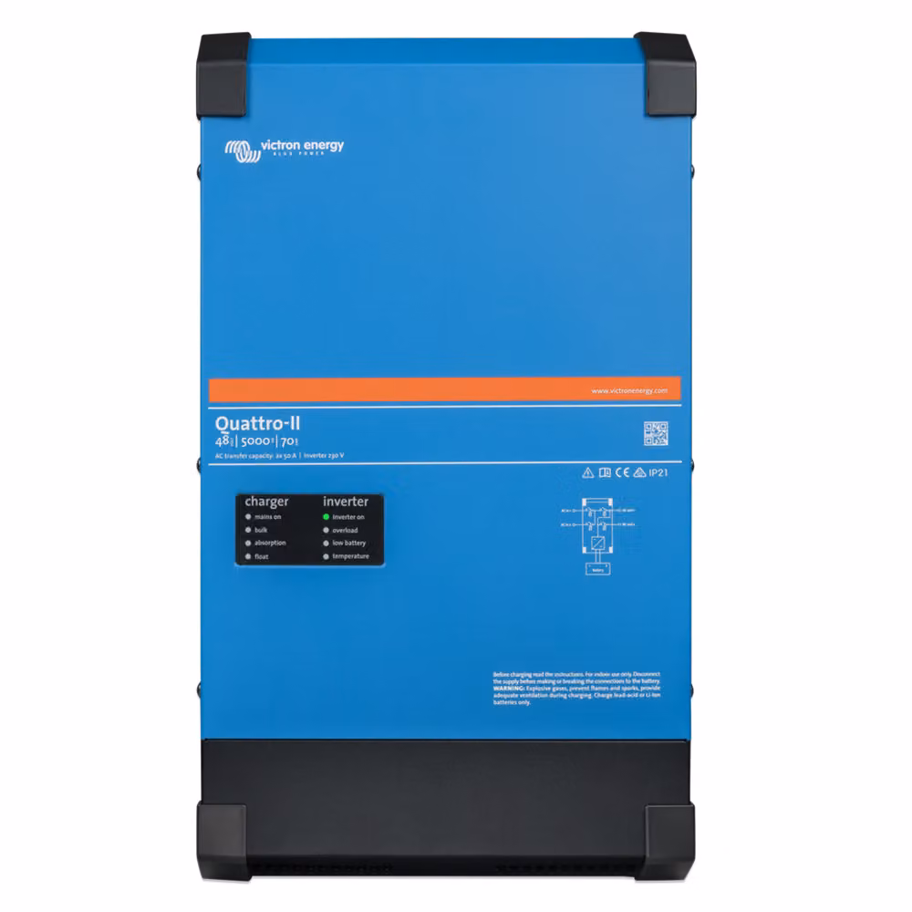 Victron Quattro-II 0% MwSt §12 III UstG 48/5000/70-50/50 230V
