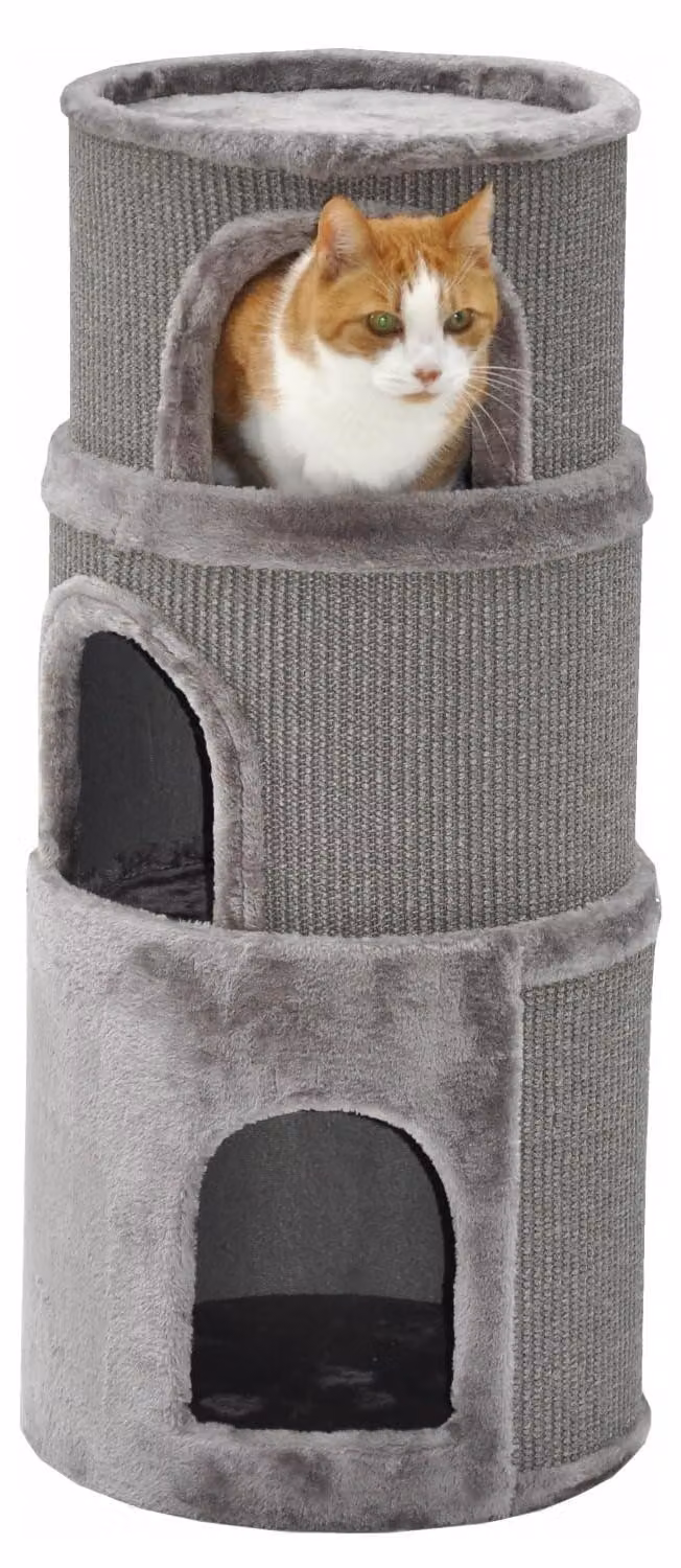 Tiragraffi per gatti - Tiragraffi con sisal - 89 cm - Marrone