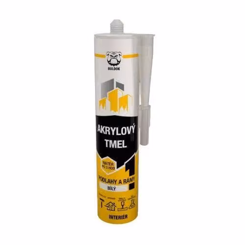 Stucco acrilico bianco 280 ml, BULDOK