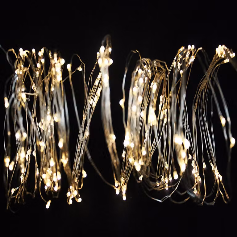 200 micro LED a catena per interni ed esterni