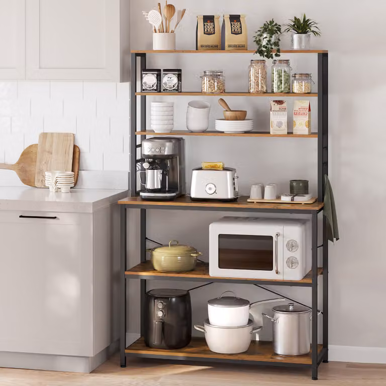 Scaffale da cucina VASAGLE, scaffale indipendente，40 x 100 x 167 cm