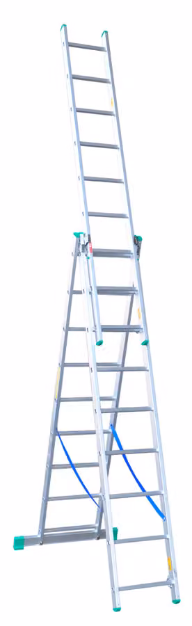 Scala In Alluminio A 3 Sezioni 589Cm 9+9+9 Pioli