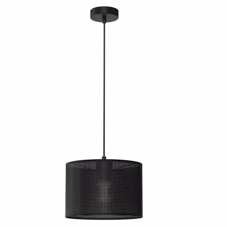 Lampada a sospensione Euluna "Jovin" in metallo nero