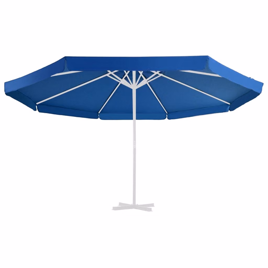 Telo di Ricambio per Ombrellone Azzurro 300 cm
