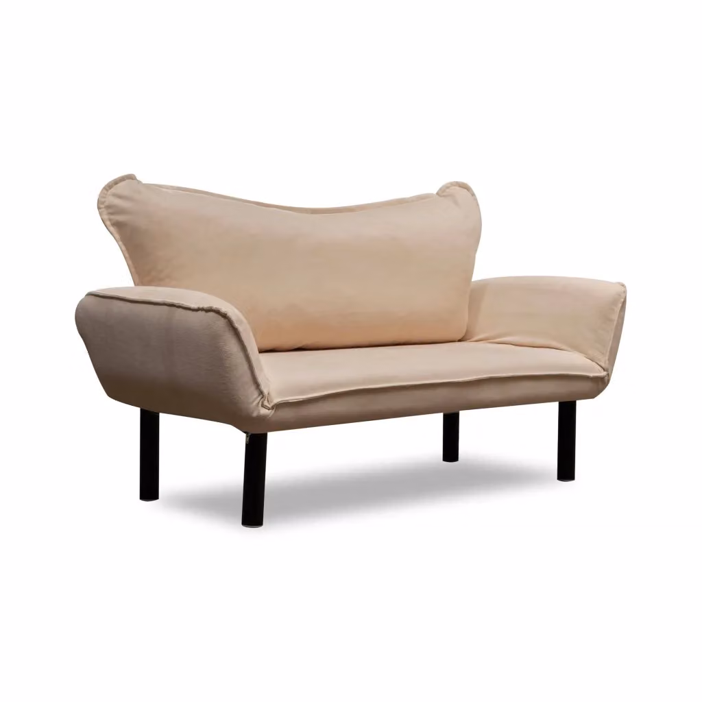Hone Divano Letto 2 Posti con Contenitore DMORA Bianco Crema – 2