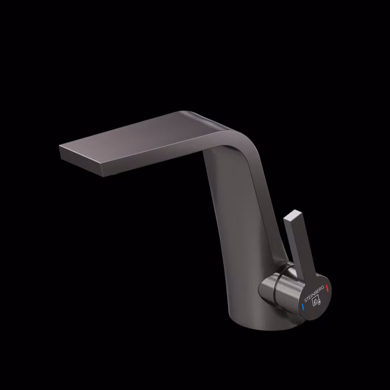 Steinberg Série 260 Mitigeur de lavabo, sans vidage, saillie 158mm, 26010101BGM, 26010101BGM