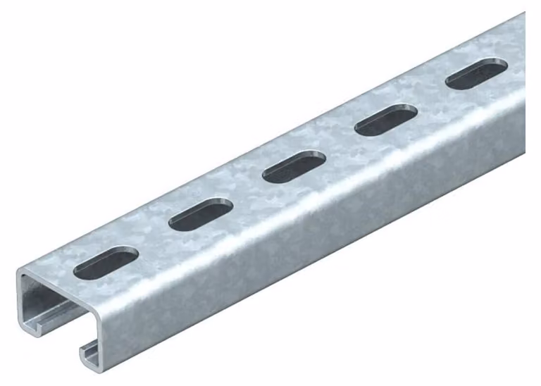 2 metri Guida di montaggio - Profilo a C 2000x50x30 mm MS5030P2000FT