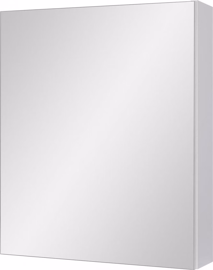 Mobile bagno Astor con specchio 50cm bianco lucido