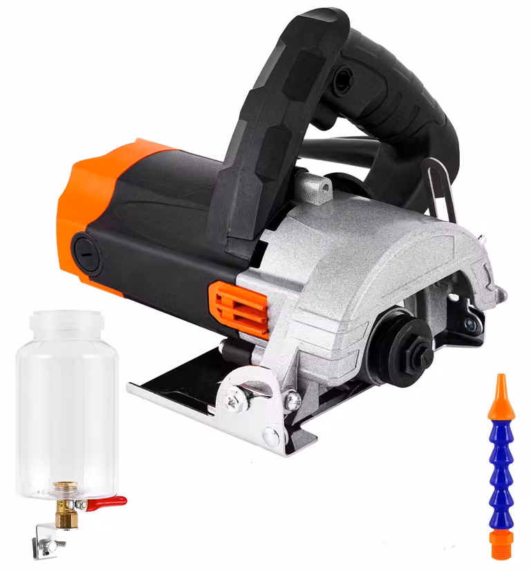 Tagliapiastrelle elettrico da 110 mm con lama da 1000 W – Funzione di taglio a umido – Adatto per pietra e Vetroceramica
