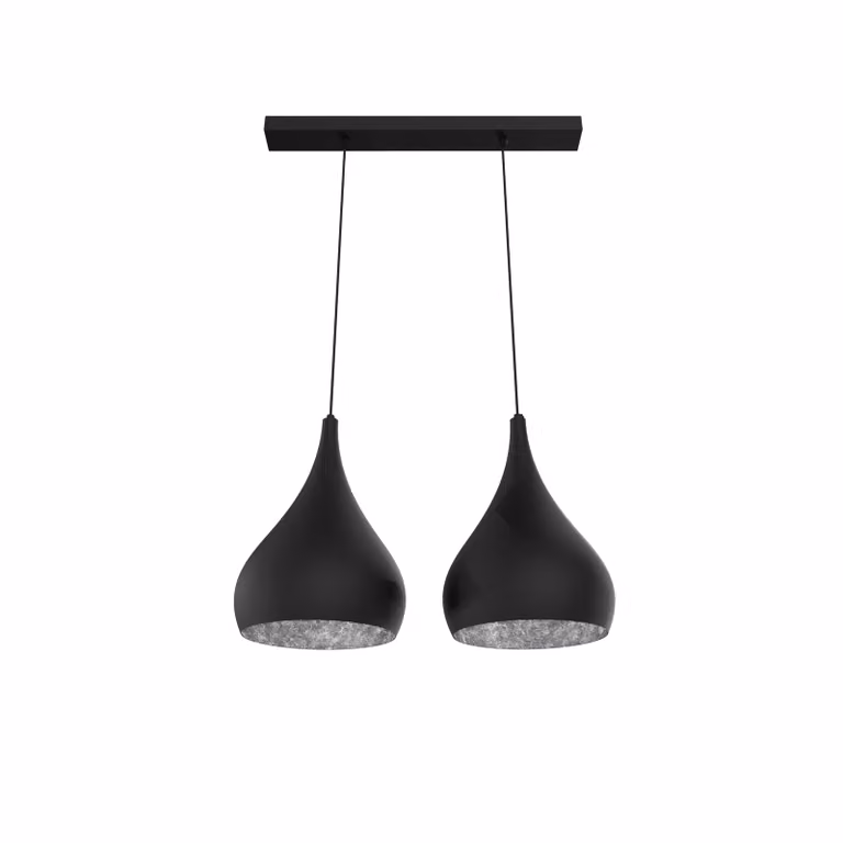 Lampada A Sospensione Calice Lineare X2 Foglie