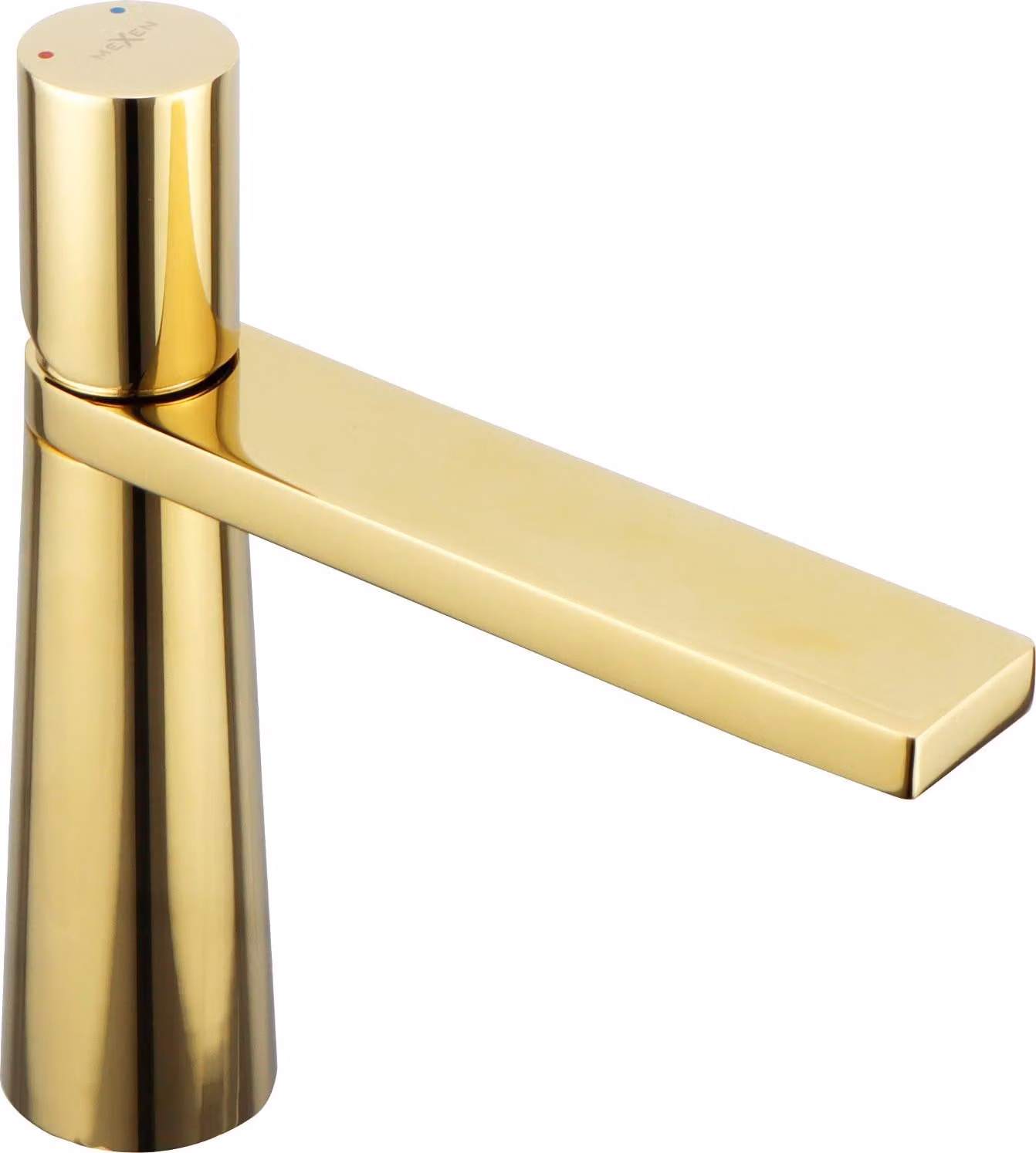 Mexen Nox rubinetto per lavabo, oro - 744200-50