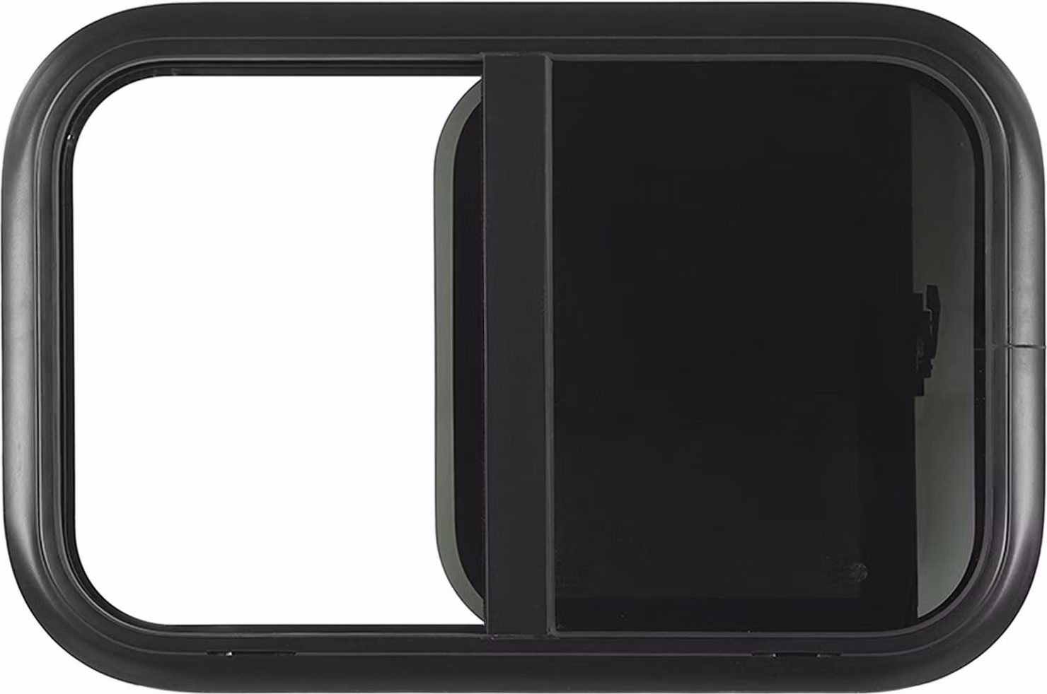 Finestra scorrevole RV L700 H350 mm Protezione anti-insetti resistente ai raggi UV per rimorchi per cavalli da trasporto a forma di goccia Marinecamper 33-38 mm/1,3-1,5 pollici di spessore della parete