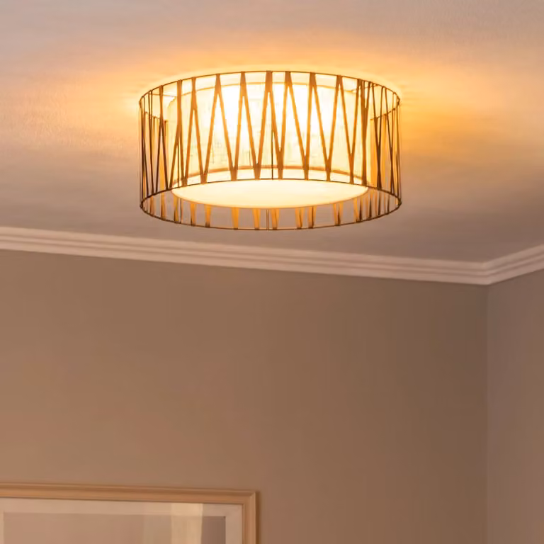 Plafoniera soffitto Harmony TK Lighting, dimmerabile, Nero, Soggiorno / Sala da pranzo, Metallo, Moderno, Plafoniera