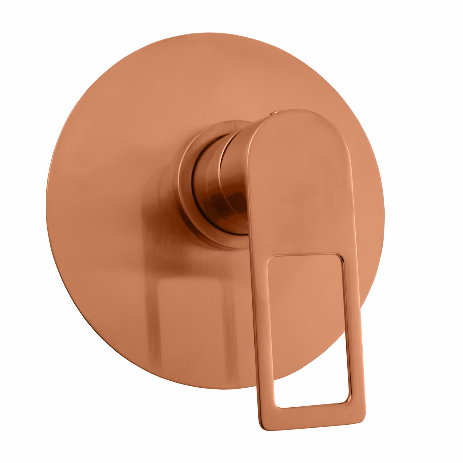 Slezák-RAV Miscelatore da incasso per doccia NIL - rosa dorato - spazzolato, Colore: ROSA ORO - spazzolato , Finitura superficiale: PVD, Dimensione: 150 mm